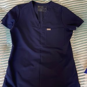 FIGS scrub top. Size XS. Navy blue